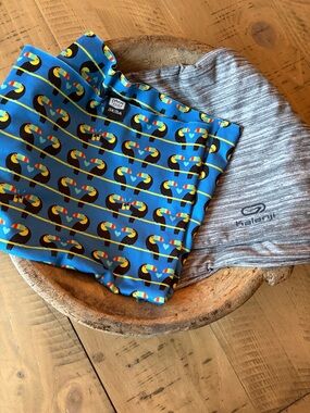 Darn Tough Toco Loco Design & Grey Kalenji Neckwear Gaiters Cool/Warm UNISEX